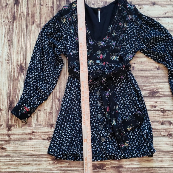 Free People Wonderland Long sleeve Dress Small - Picture 9 of 16